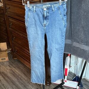 We The Free Dark Blue Denim Jeans